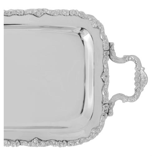  SILVER DEKORATİF TEPSİ 53*23CM