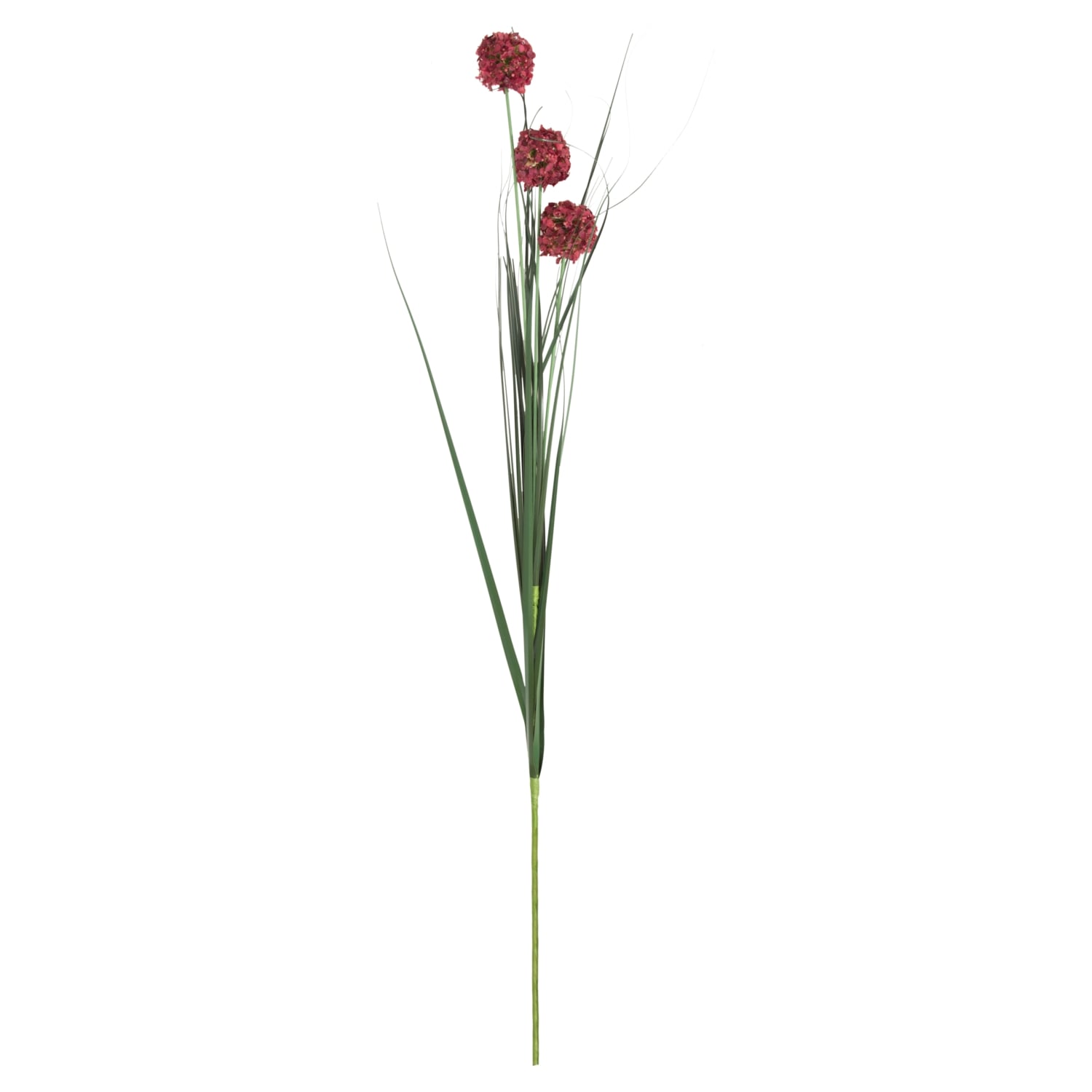 ALYUM TEK DAL ÇİÇEK 89CM BORDO
