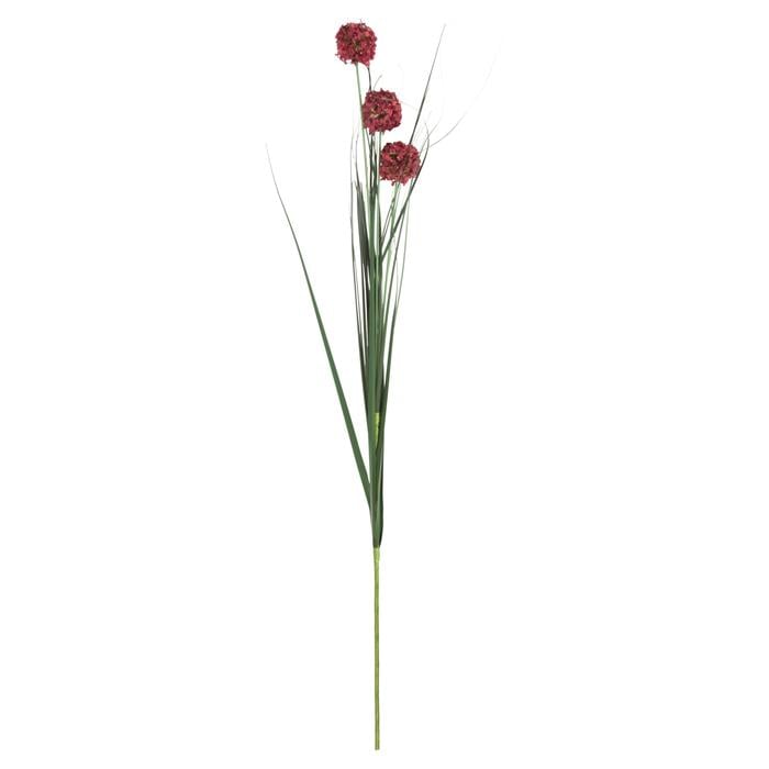 ALYUM TEK DAL ÇİÇEK 89CM BORDO