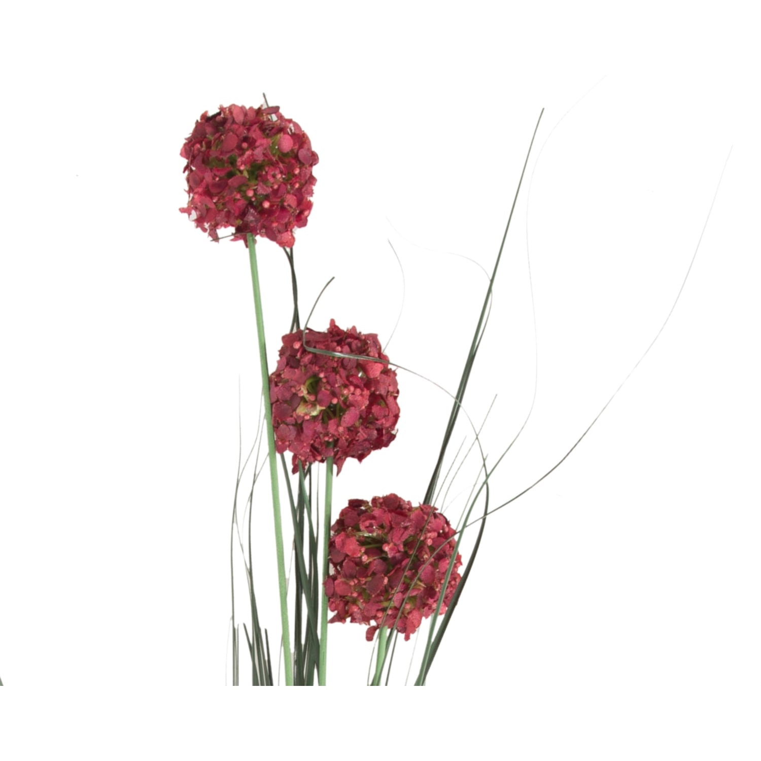 ALYUM TEK DAL ÇİÇEK 89CM BORDO