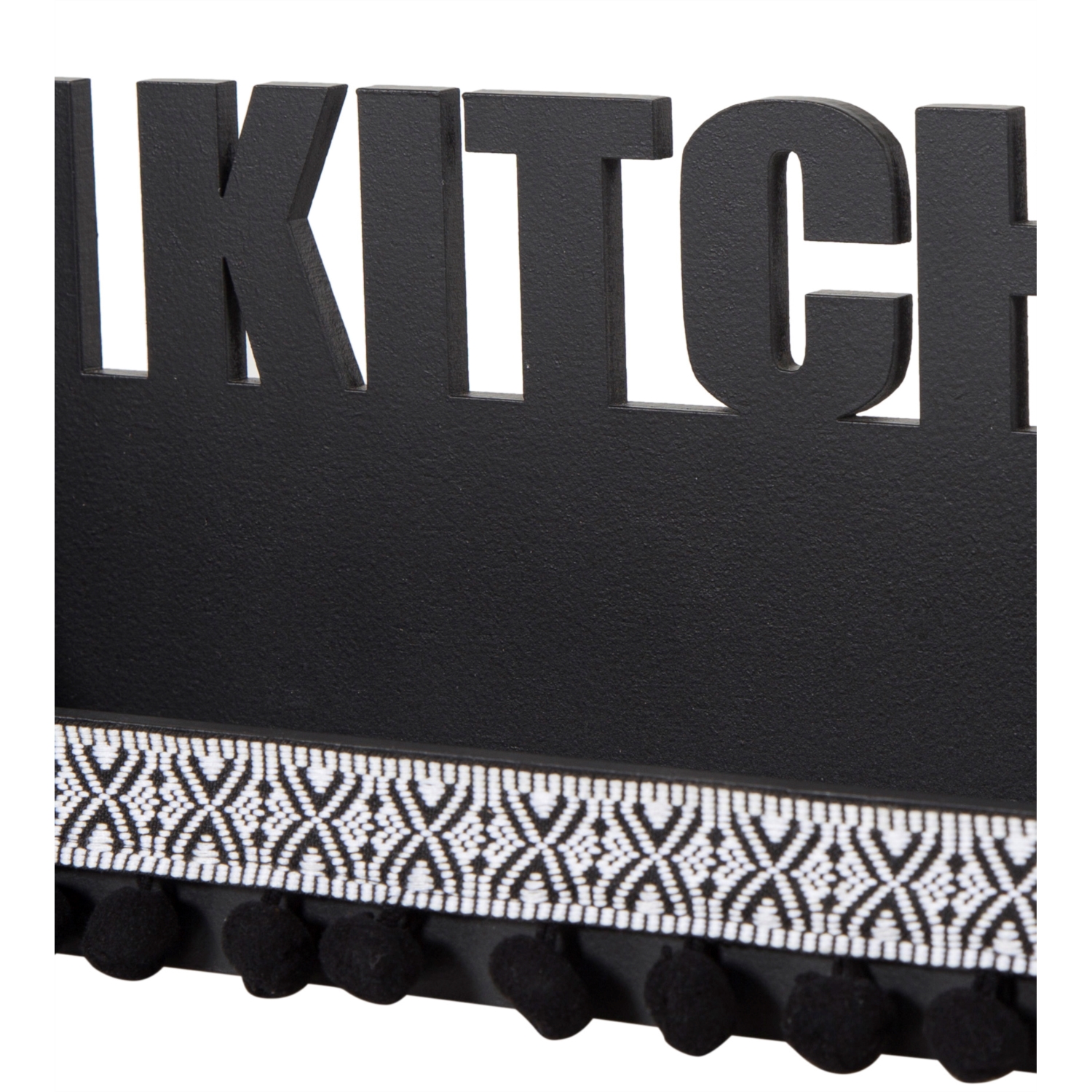 LAGOS KITCHEN SİYAH RAF 40X11 CM