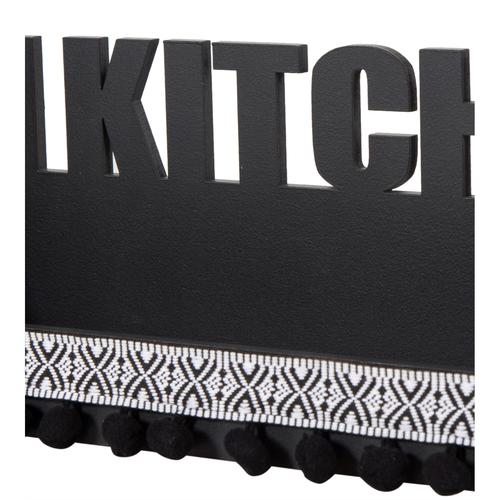  LAGOS KITCHEN SİYAH RAF 40X11 CM