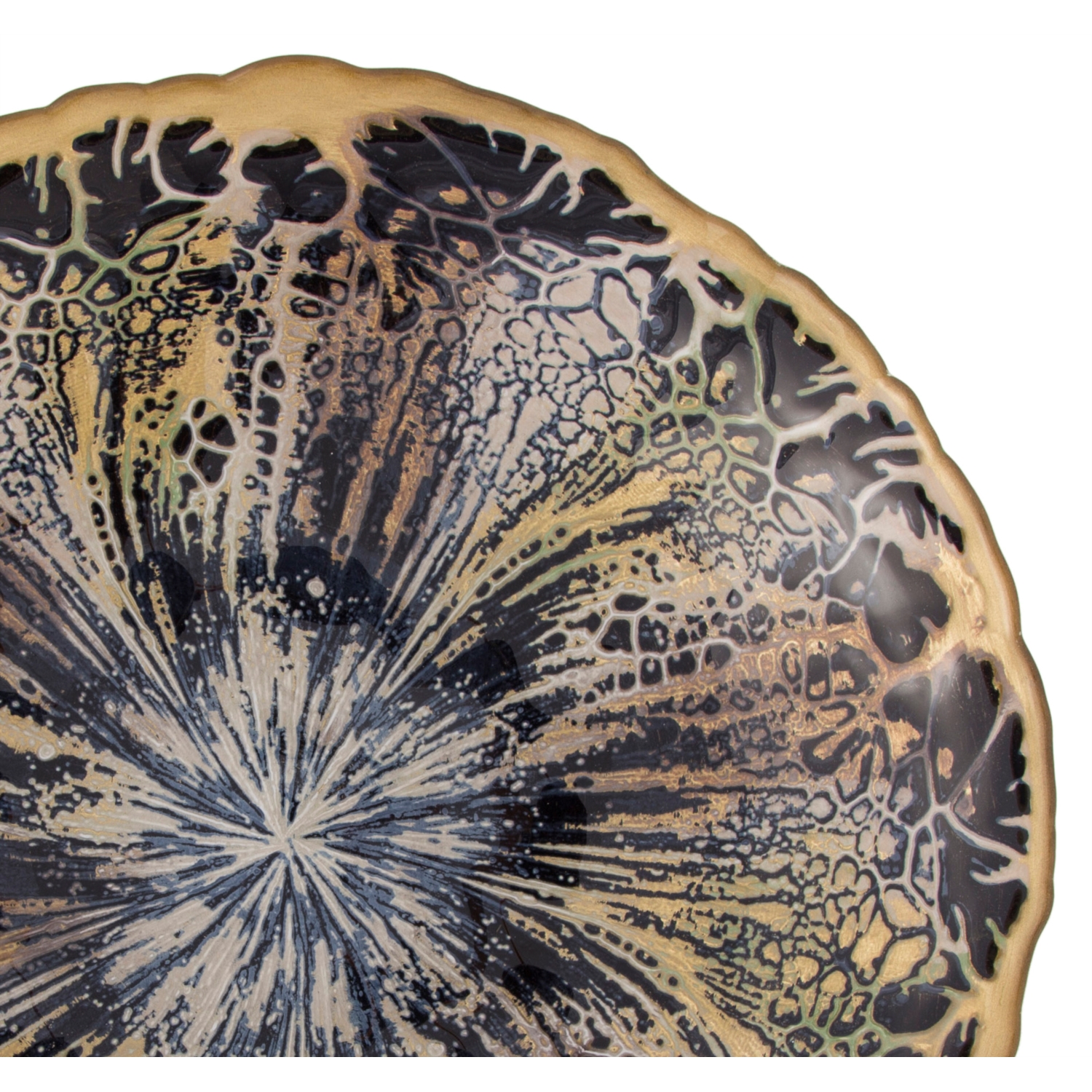 ALDEBARAN DEKORATİF TABAK 40 CM ALTIN