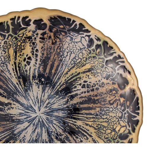  ALDEBARAN DEKORATİF TABAK 40 CM ALTIN