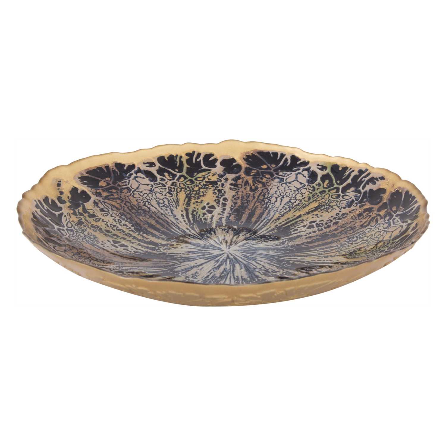 ALDEBARAN DEKORATİF TABAK 40 CM ALTIN