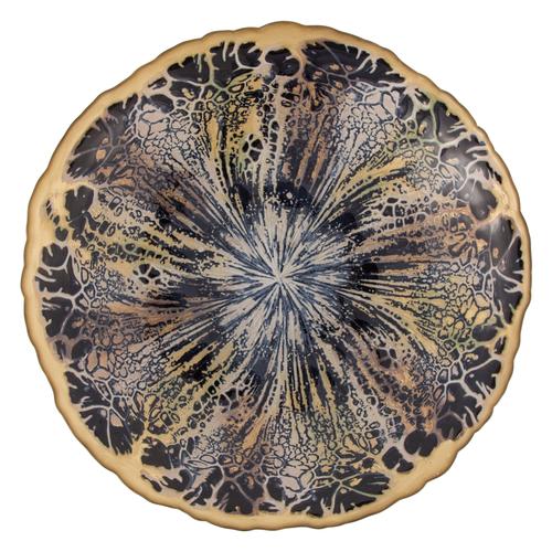  ALDEBARAN DEKORATİF TABAK 40 CM ALTIN