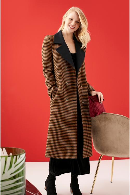  EKOSE DESENLİ KALIN KABAN