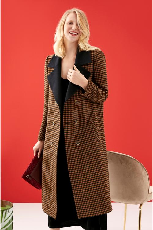  EKOSE DESENLİ KALIN KABAN