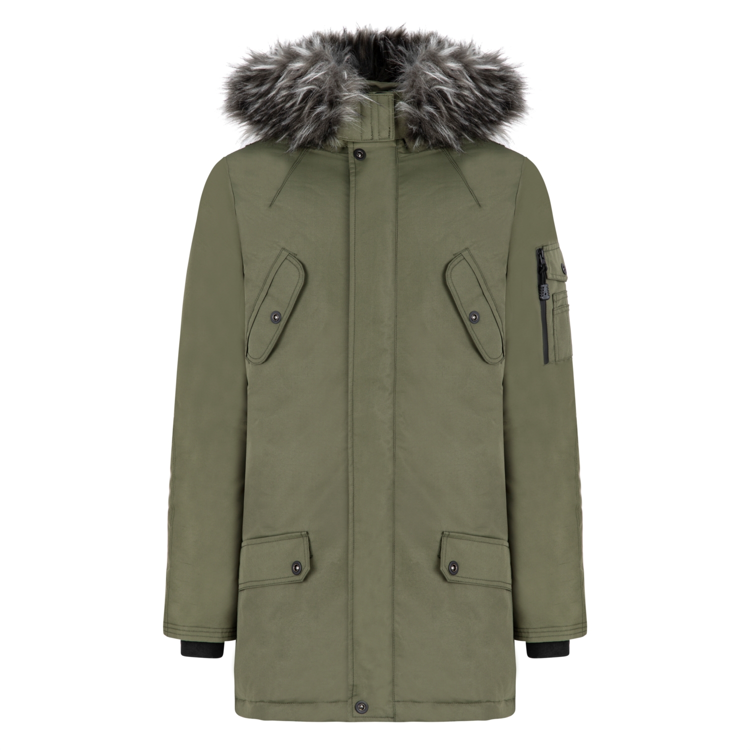 KAPÜŞONLU KALIN PARKA