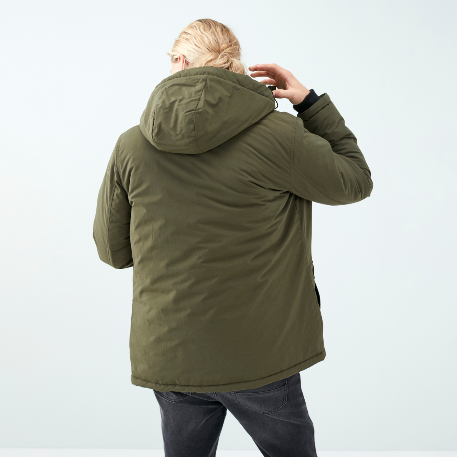 KAPÜŞONLU KALIN PARKA