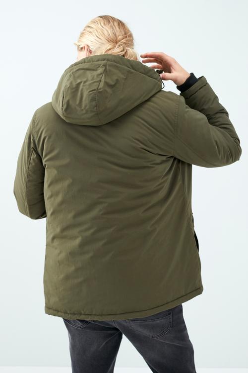  KAPÜŞONLU KALIN PARKA