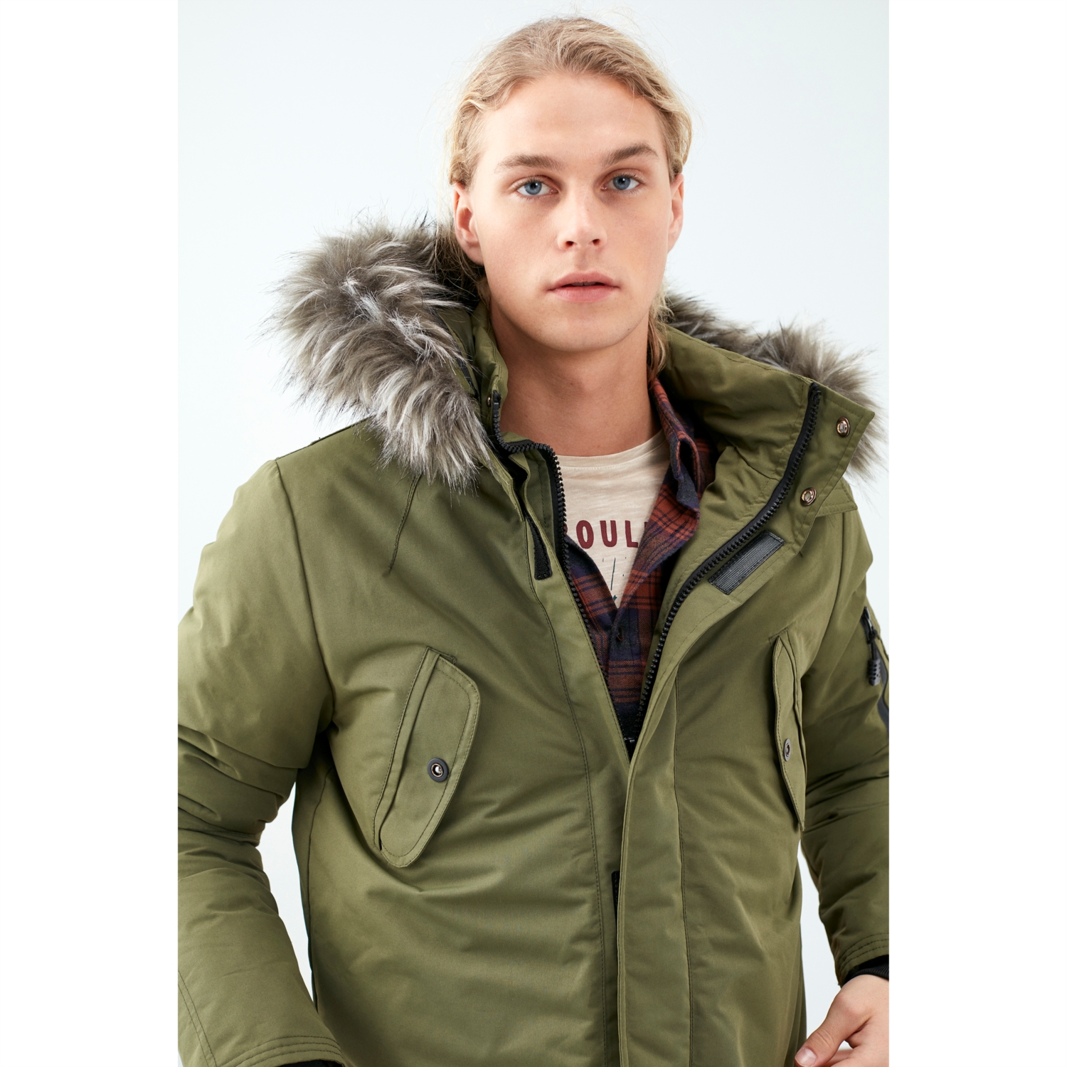KAPÜŞONLU KALIN PARKA