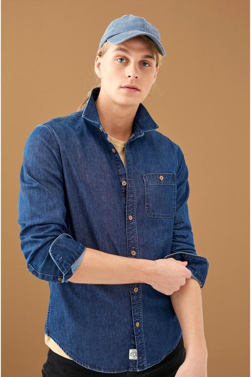  REGULAR JEAN GÖMLEK