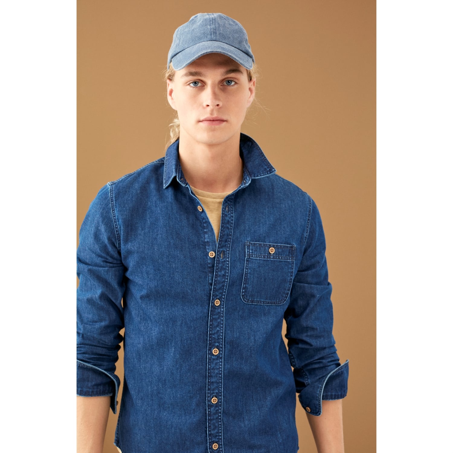 REGULAR JEAN GÖMLEK