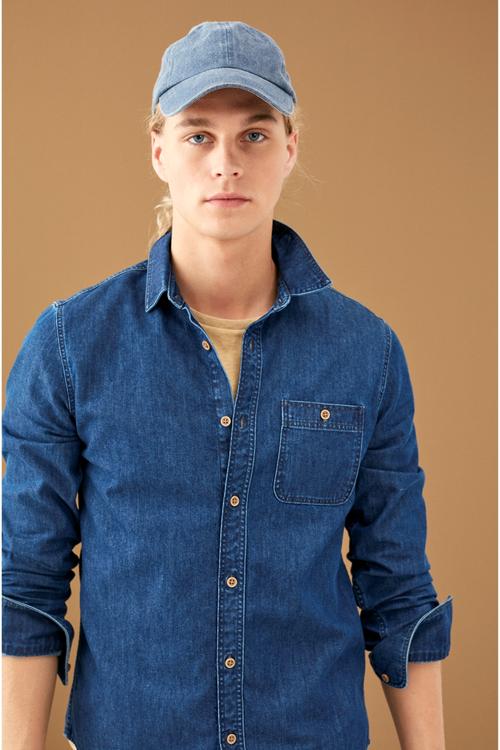  REGULAR JEAN GÖMLEK