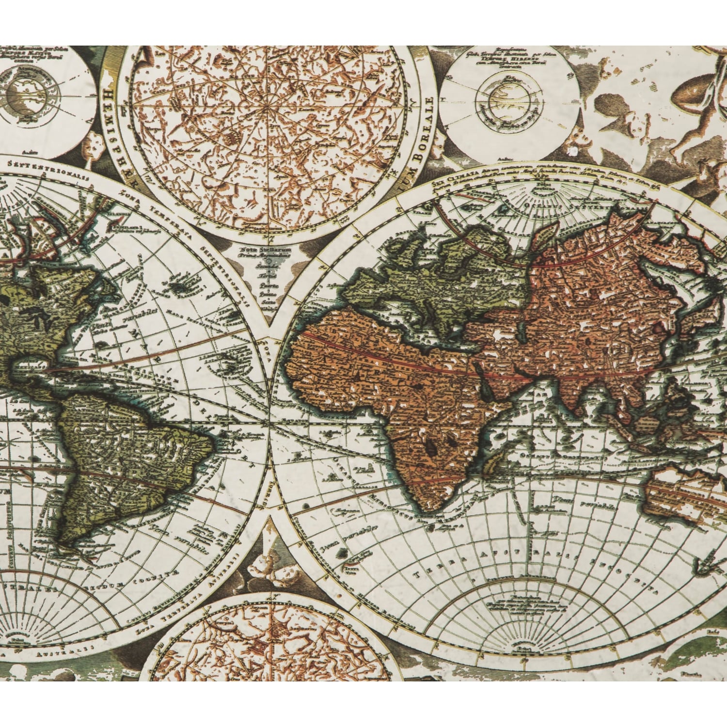 HARİTALI DUVAR AYNASI 100X120 CM