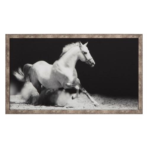  AT CAM BASKI ÇERÇEVELİ PANO 60X105 CM