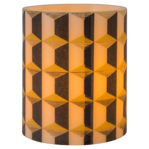  ROMA LEDLİ MUM 12X15 CM