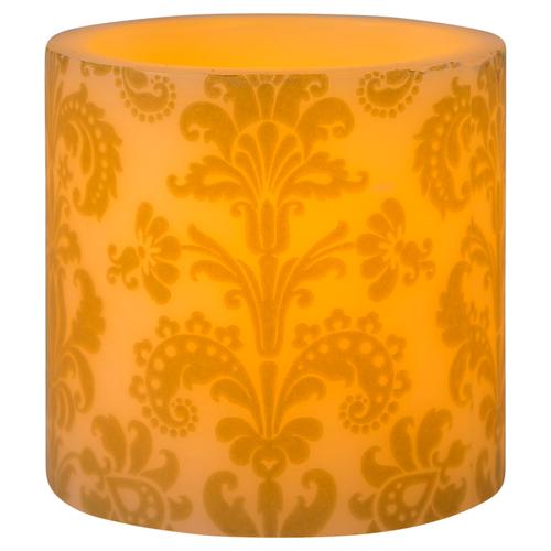  YASMİN LED IŞIKLI MUM 10X10 CM