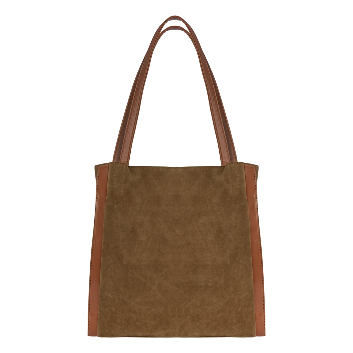 SÜET GÖRÜNÜMLÜ OMUZ ÇANTASI