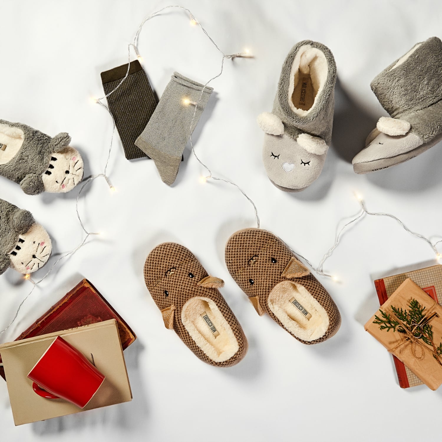 HAYVAN FİGÜRLÜ PANDUF EV AYAKKABISI