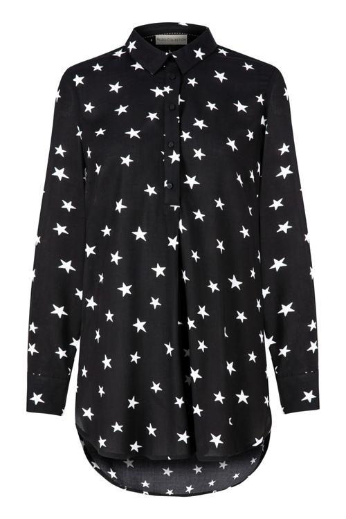  YILDIZ DESENLİ REGULAR BUSINESS GÖMLEK