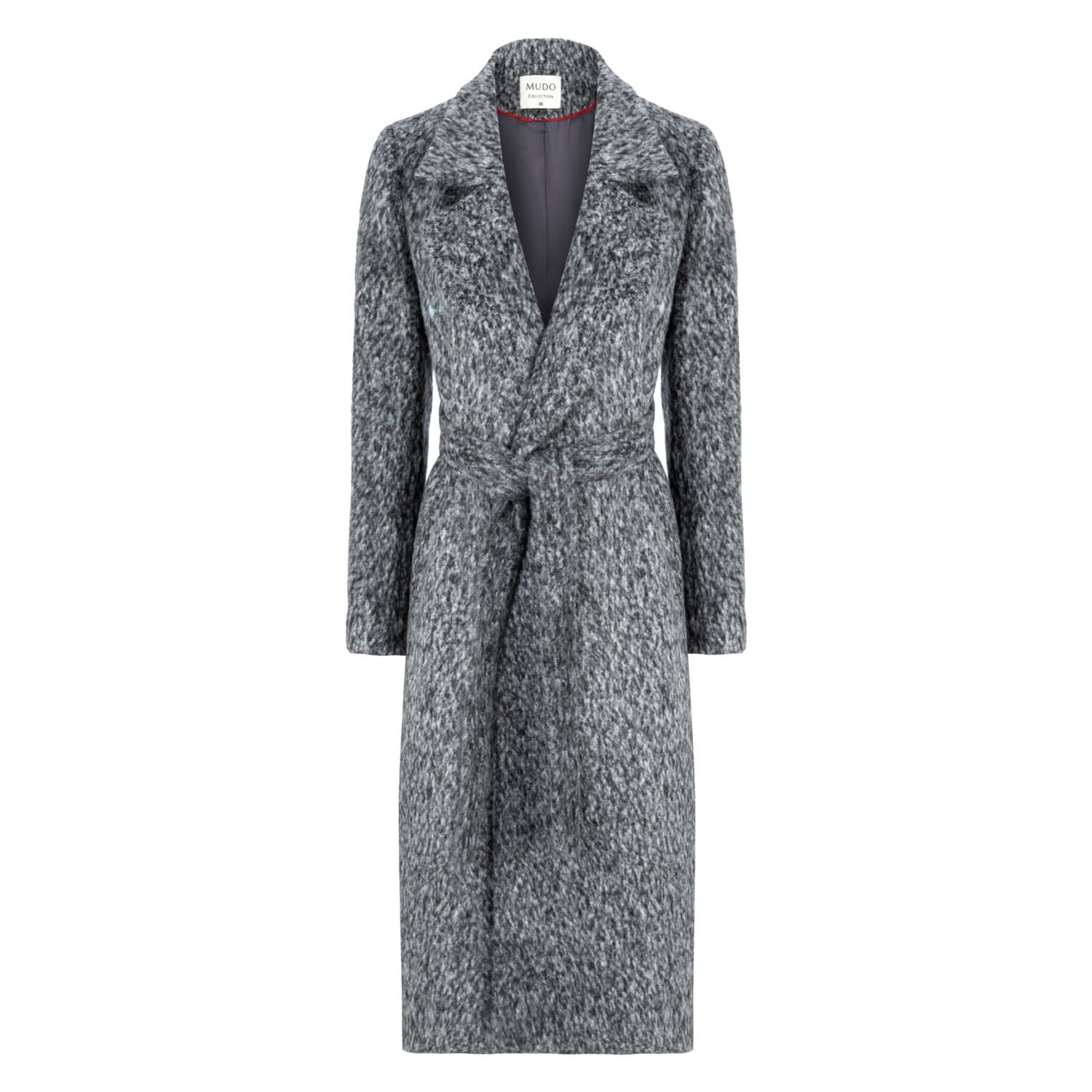 BAĞLAMA DETAYLI KALIN KAŞE DOKUMA KABAN