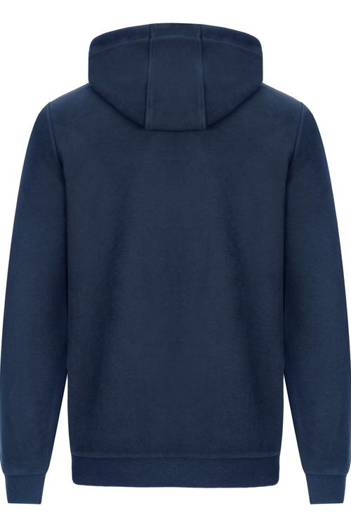  İP DETAYLI KAPÜŞONLU SWEATSHIRT