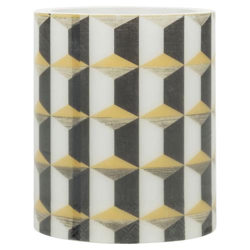  ROMA LEDLİ MUM 10X10 CM