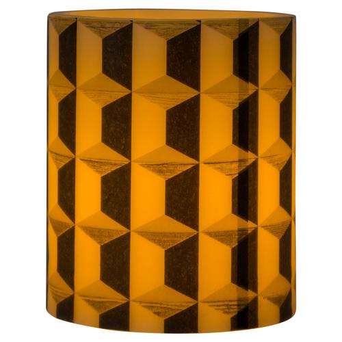  ROMA LEDLİ MUM 10X10 CM