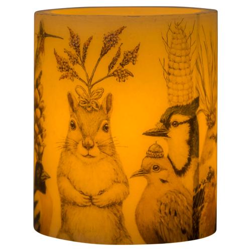  NUTS LEDLİ MUM 12X15 CM