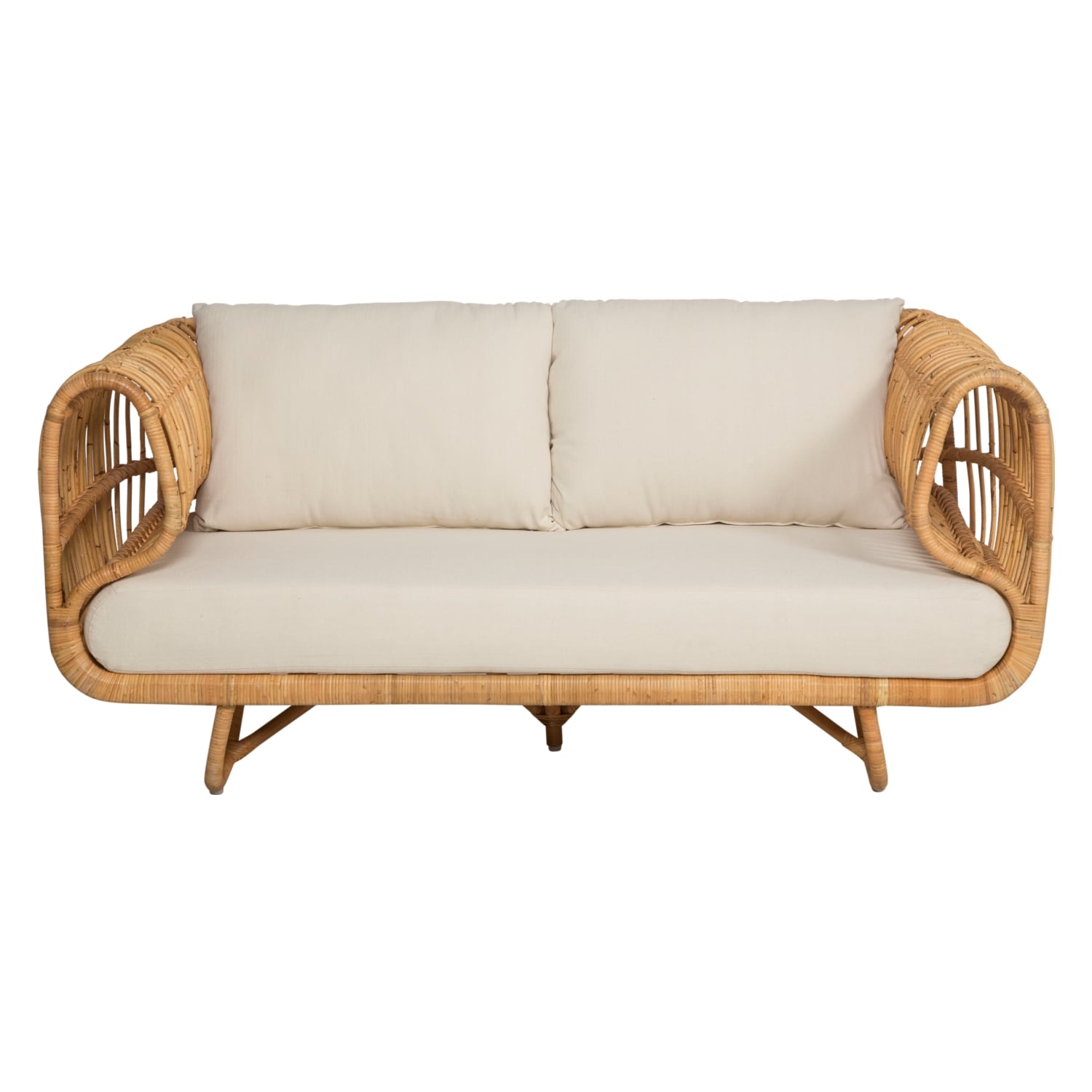 VALERA BAMBU İKİLİ KOLTUK