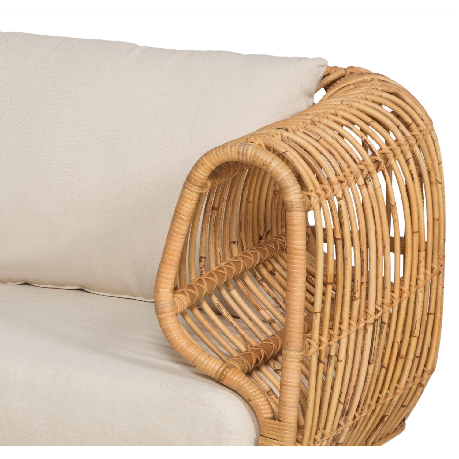 VALERA BAMBU İKİLİ KOLTUK