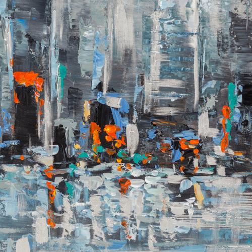  WILD YAĞLI BOYA TABLO 80X80 CM