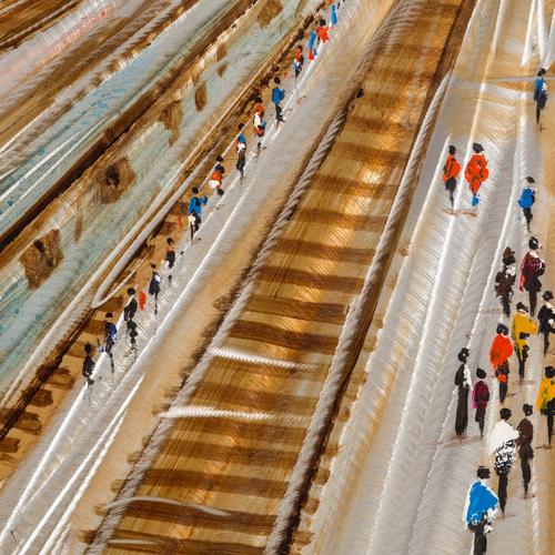  STATION YAĞLI BOYA TABLO 100X100 CM