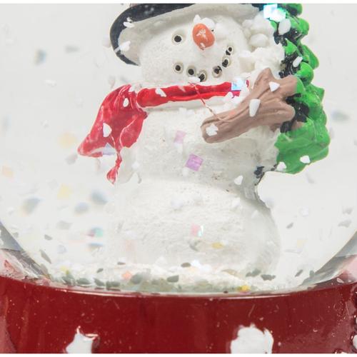  KARDAN ADAM YILBAŞI KAR KÜRESİ 6 CM