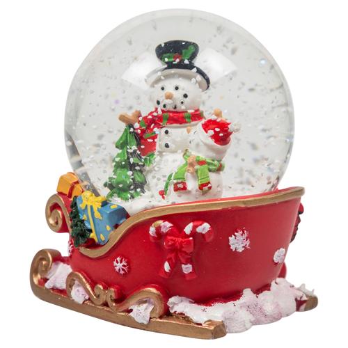  CAROUSEL YILBAŞI KAR KÜRESİ 9 CM