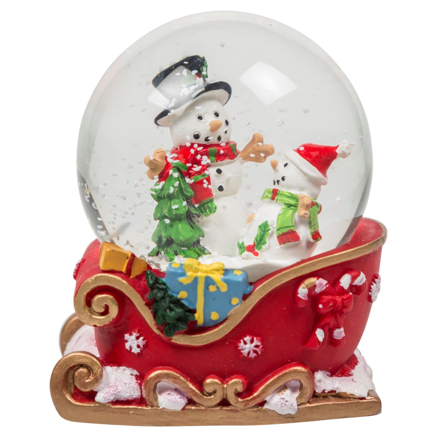 CAROUSEL YILBAŞI KAR KÜRESİ 9 CM