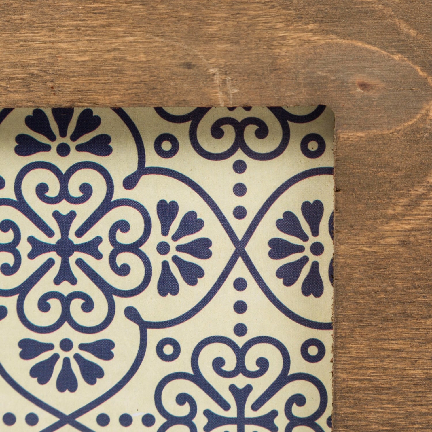 PATTERN DEKORATİF KUTU MAVİ 40CM