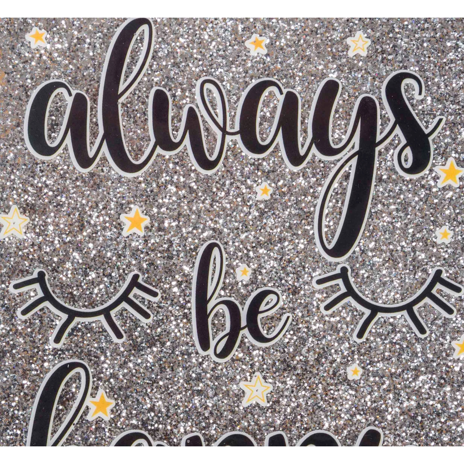 BE HAPPY GLITTER DEFTER