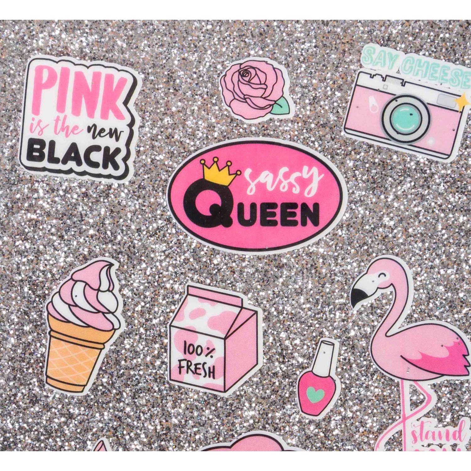 PINKY GLITTER DEFTER