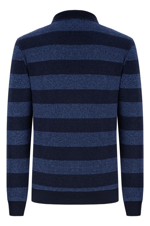  ÇİZGİ DETAYLI ÖRME T-SHIRT