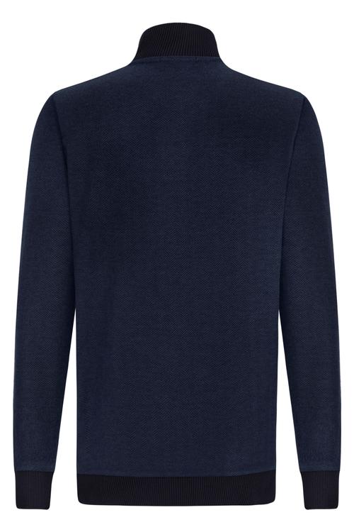  DİK YAKA ÖRME SWEATSHIRT