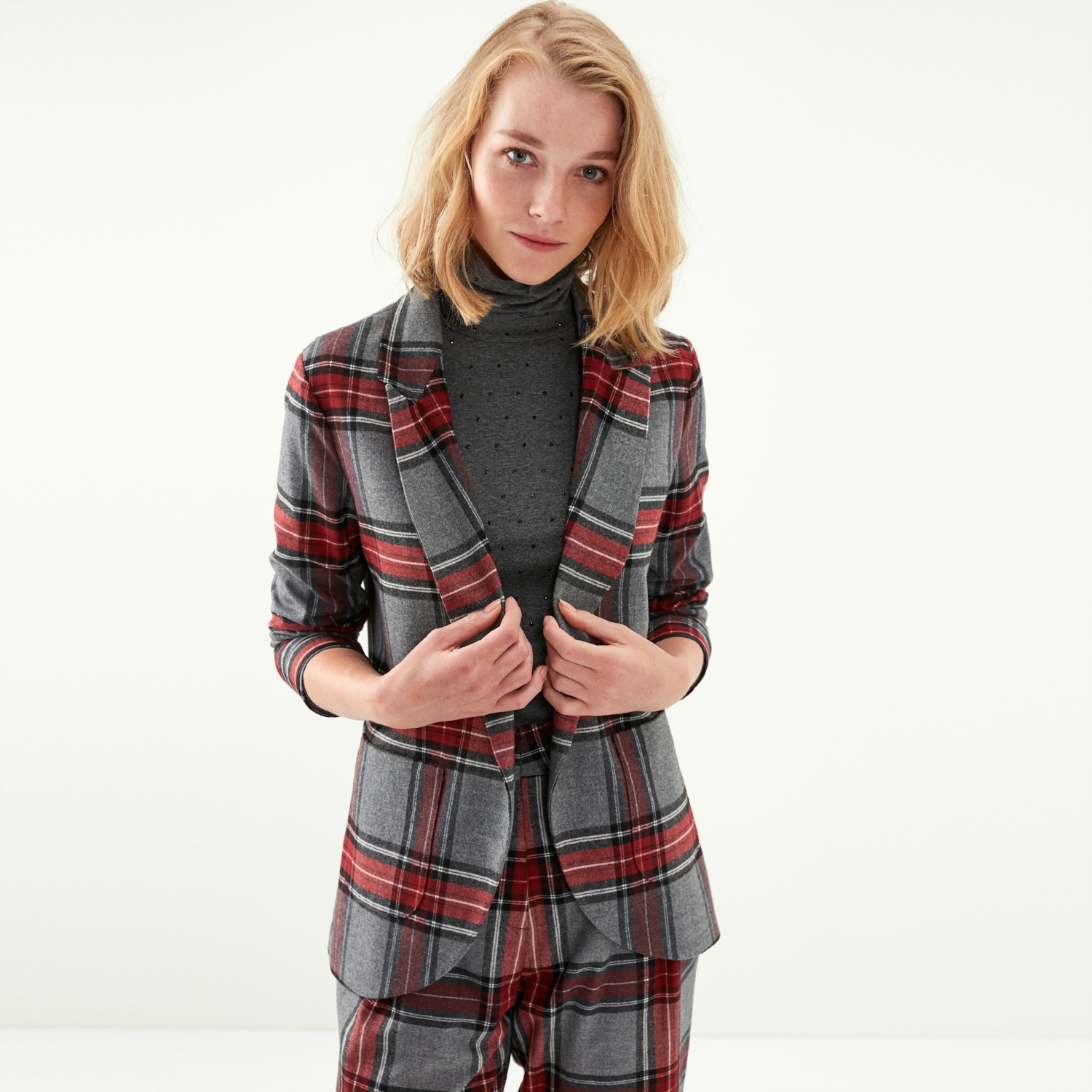 EKOSE DESENLİ BUSİNESS CEKET