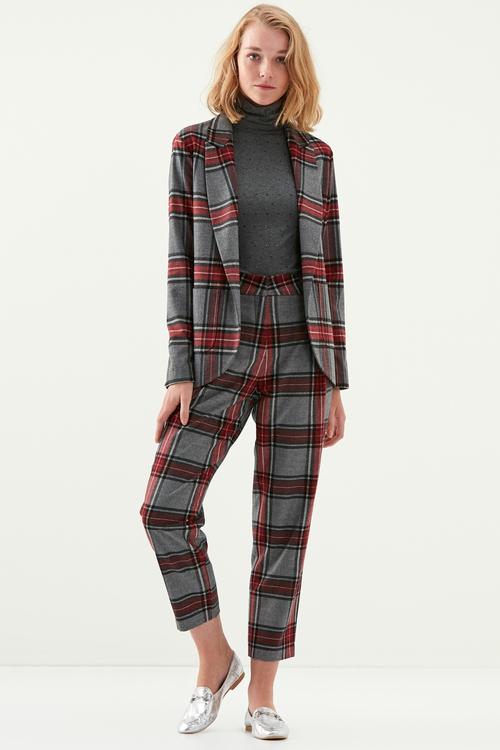  EKOSE DESENLİ BUSİNESS CEKET