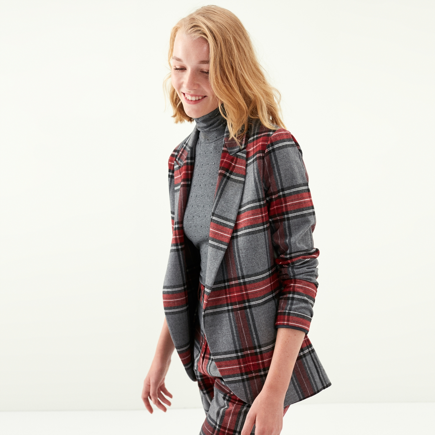 EKOSE DESENLİ BUSİNESS CEKET