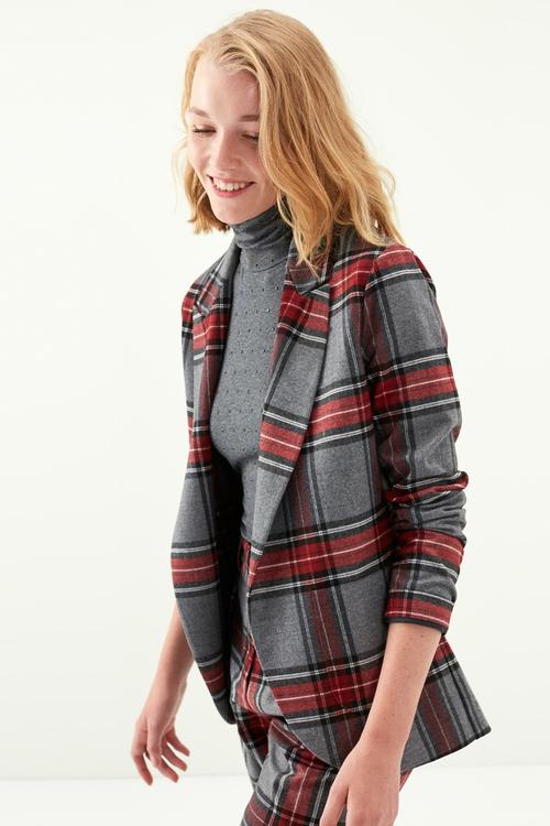  EKOSE DESENLİ BUSİNESS CEKET