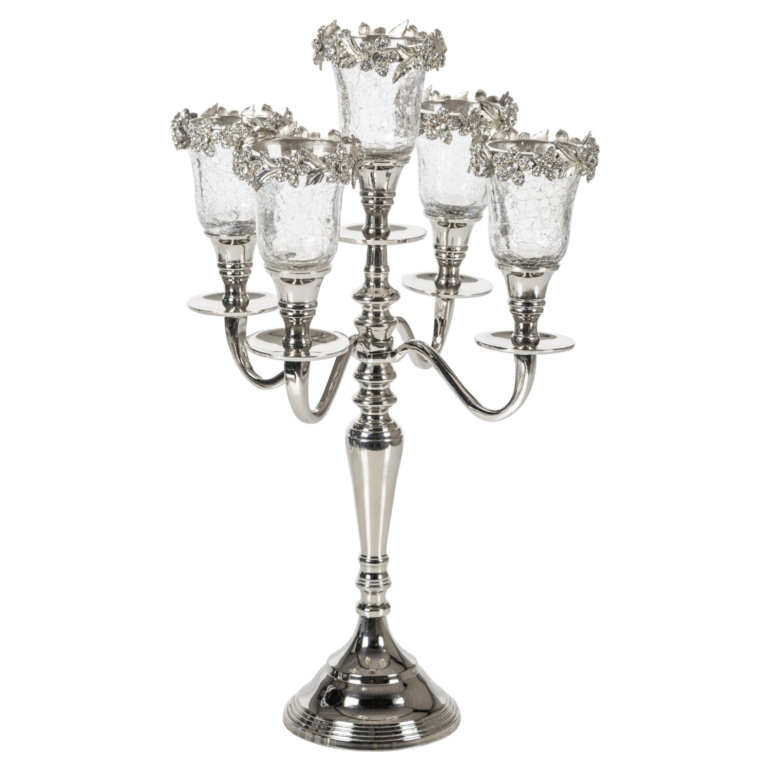 FLOWER 5'Lİ ŞAMDAN 47 CM