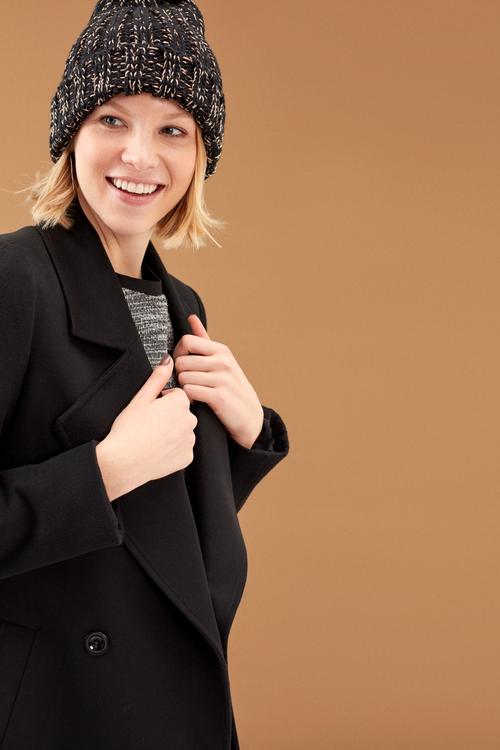  DÜĞME DETAYLI KAŞE KALIN KABAN