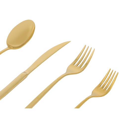  GRACE ÇATAL KAŞIK BIÇAK TAKIMI - 24 PARÇA GOLD
